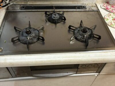 【施工例】コンロの取替工事